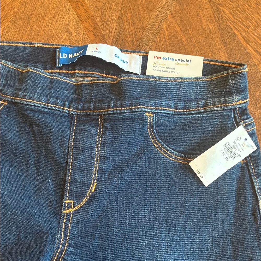 Old Navy Girls Dark Blue Skinny Jeans